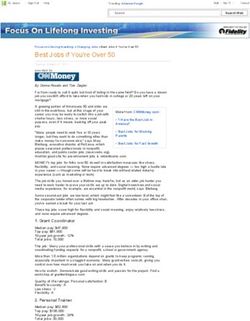 Best Jobs if You're Over 50