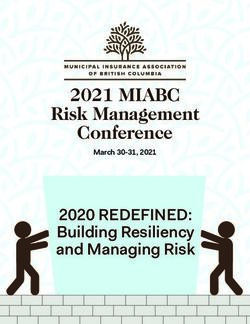 2021 MIABC - 2020 REDEFINED: Building Resiliency and Managing Risk - Risk Management