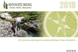 All-inclusive guided gourmet walking holidays in Italy and beyond - Hedonistic Hiking