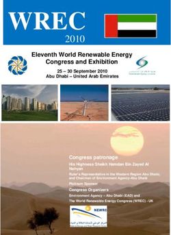 WREC 2010 Eleventh World Renewable Energy Congress and Exhibition