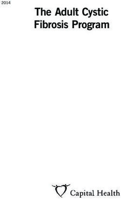 The Adult Cystic Fibrosis Program