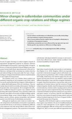 Minor changes in collembolan communities under different organic crop rotations and tillage regimes