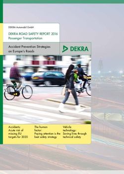DEKRA ROAD SAFETY REPORT 2016 - Passenger Transportation Accident Prevention Strategies on Europe's Roads