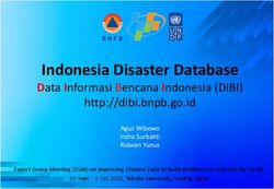 Indonesia Disaster Database - Data Informasi Bencana Indonesia (DIBI)