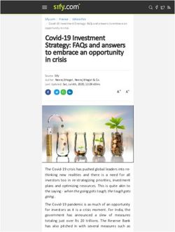 Covid-19 Investment Strategy: FAQs and answers to embrace an opportunity in crisis - Neeraj Bhagat & Co.