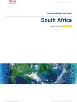 South Africa Country Intelligence Risk Report - ASU Study Abroad