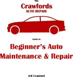 Beginner s Auto Maintenance & Repair - Jeff Crawford - TThhee Guide to - WV Department of ...