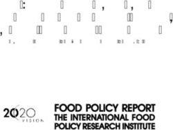 THE WORLD FOOD SITUA TION: RE CENT DE VEL OP MENTS, EMERG ING IS SUES, AND LONG- TERM PROS PECTS - PER PINSTRUP-ANDERSEN l RA JUL PANDYA-LORCH l ...