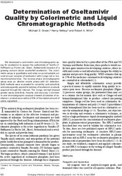 Determination of Oseltamivir Chromatographic Methods