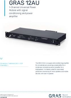 GRAS 12AU 1-Channel Universal Power Module with signal conditioning and power amplifier - G.R.A.S. Sound & Vibration