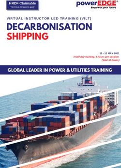 DECARBONISATION SHIPPING - GLOBAL LEADER IN POWER & UTILITIES TRAINING - VIRTUAL INSTRUCTOR LED TRAINING (VILT) - PetroEdge