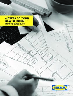 4 STEPS TO YOUR NEW KITCHEN - Planning guide 2018 - Ikea