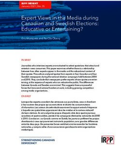 Expert Views in the Media during Canadian and Swedish Elections: Educative or Entertaining?