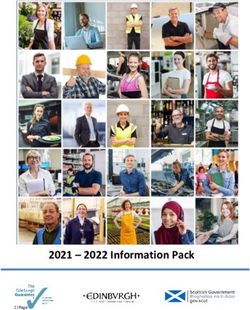 2021 2022 Information Pack - Edinburgh Council