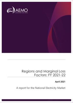 Regions and Marginal Loss Factors: FY 2021-22 - A report for the National Electricity Market