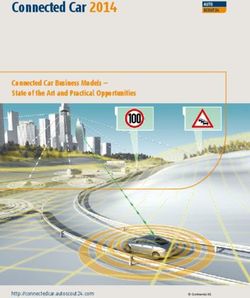 Connected Car 2014 Connected Car Business Models - State of the Art and Practical Opportunities