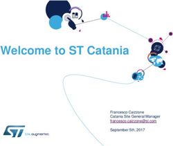 Welcome to ST Catania - Francesco Caizzone Catania Site General Manager September 5th, 2017 - Senato