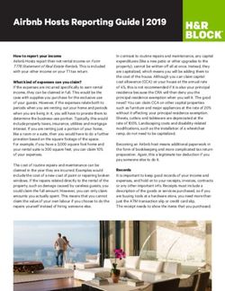 Airbnb Hosts Reporting Guide