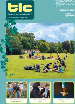 Tlc Summer 2022 - Norwich City Council