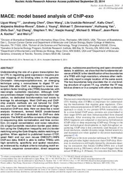 MACE: MODEL BASED ANALYSIS OF CHIP-EXO