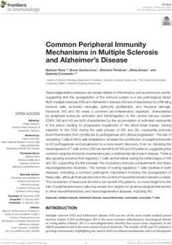 Common Peripheral Immunity Mechanisms in Multiple Sclerosis and Alzheimer's Disease - Frontiers