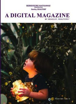 A DIGITAL MAGAZINE BY BEAZLEY, REALTORS - March 2021 | Issue 14 - Berkshire Hathaway ...