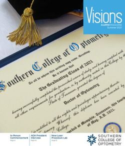 VisionsALUMNI MAGAZINE - In-Person Commencement - Assets Service