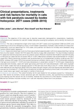 Clinical presentations, treatments and risk factors for mortality in cats with tick paralysis caused by Ixodes holocyclus: 2077 cases (2008-2016)