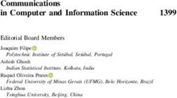 Communications in Computer and Information Science