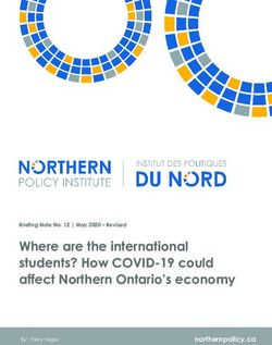 Where are the international students? How COVID-19 could affect Northern Ontario's economy - northernpolicy.ca - Northern Policy Institute