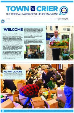 TOWN CRIER - Parish of St Helier