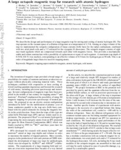A large octupole magnetic trap for research with atomic hydrogen