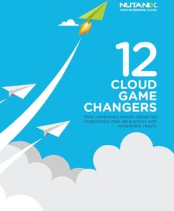 12CLOUD GAME CHANGERS - How companies across industries modernized their datacenters with remarkable results - Rahi Systems