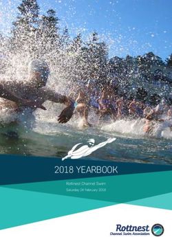 2018 YEARBOOK Rottnest Channel Swim Saturday 24 February 2018