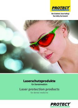 Laserschutzprodukte Laser protection products - für Dentalmedizin for dental medicine - Protect Laserschutz