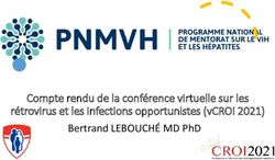 COMPTE RENDU DE LA CONFÉRENCE VIRTUELLE SUR LES RÉTROVIRUS ET LES INFECTIONS OPPORTUNISTES (VCROI 2021) - BERTRAND LEBOUCHÉ MD PHD - PNMVH