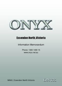 Essendon North, Victoria - Information Memorandum Phone: 1300 1400 15 www.onyx.net.au