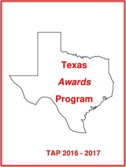 Texas Program TAP 2016 - Texas FBLA