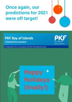 Happy Holidays (finally!) - After another year of Zoom meetings - Once again, our predictions for 2021 were off target!