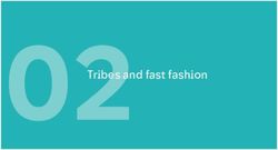 Tribes and fast fashion - Amazon S3