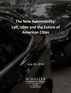 The New Automobility: Lyft, Uber and the Future of American Cities - SCHALLER CONSULTING