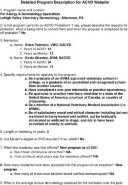 Detailed Program Description for ACVD Website - American ...