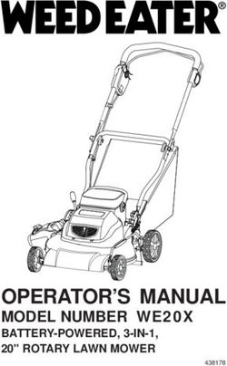 OPERATOR'S MANUAL MODEL NUMBER WE20X BATTERY-POWERED, 3-IN-1, 20" ROTARY LAWN MOWER