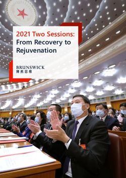 2021 Two Sessions: From Recovery to Rejuvenation