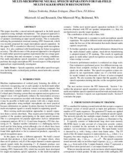 MULTI-MICROPHONE NEURAL SPEECH SEPARATION FOR FAR-FIELD MULTI-TALKER SPEECH RECOGNITION - Microsoft