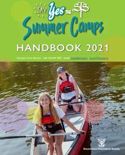 HANDBOOK 2021 - Strathcona-Tweedsmuir School