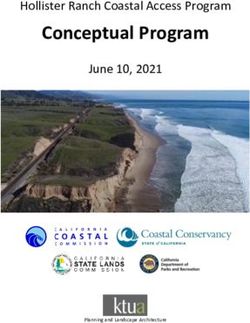 Conceptual Program Hollister Ranch Coastal Access Program June 10, 2021 - CA.gov