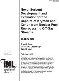 Novel Sorbent Development and Evaluation for the Capture of Krypton and Xenon from Nuclear Fuel Reprocessing Off-Gas Streams