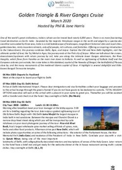 Golden Triangle & River Ganges Cruise - March 2020 Hosted by Phil & Jane Harris - World Travellers ...
