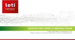 ARCHITECTURE À SPIKE ET MÉMOIRES OXRAM - Outils, technologies et composants pour l'IA Frédéric Heitzmann & Alexandre VALENTIAN - CEA-LETI | 22nd ...